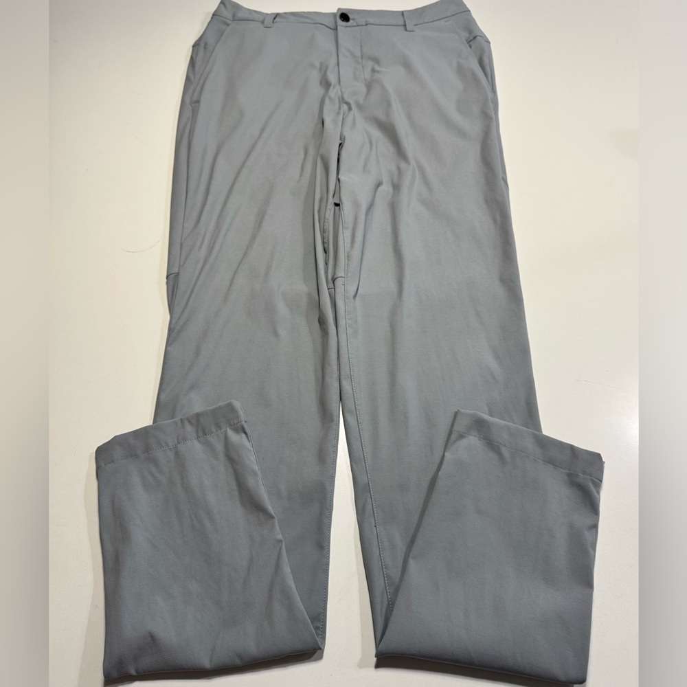 Lululemon Commission Golf Pants Mens Size 31x36 Gray Chino LM5AS9S